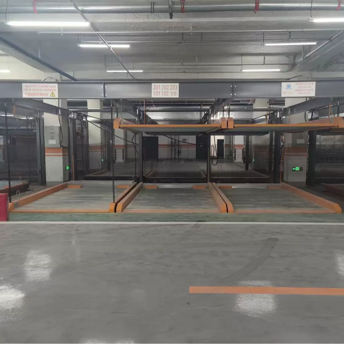 供应两层升降横移立体车库智能停车设备机械地下停车场设备可租赁