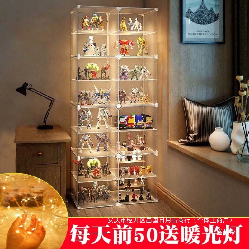 Подставка для минифигурки Lego, акриловая коробка для хранения, конструктор, игрушка
