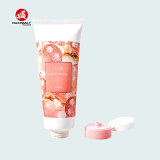 白色翻盖洗面奶洁面乳管子身体乳塑料包装化妆品软管包材工厂定制