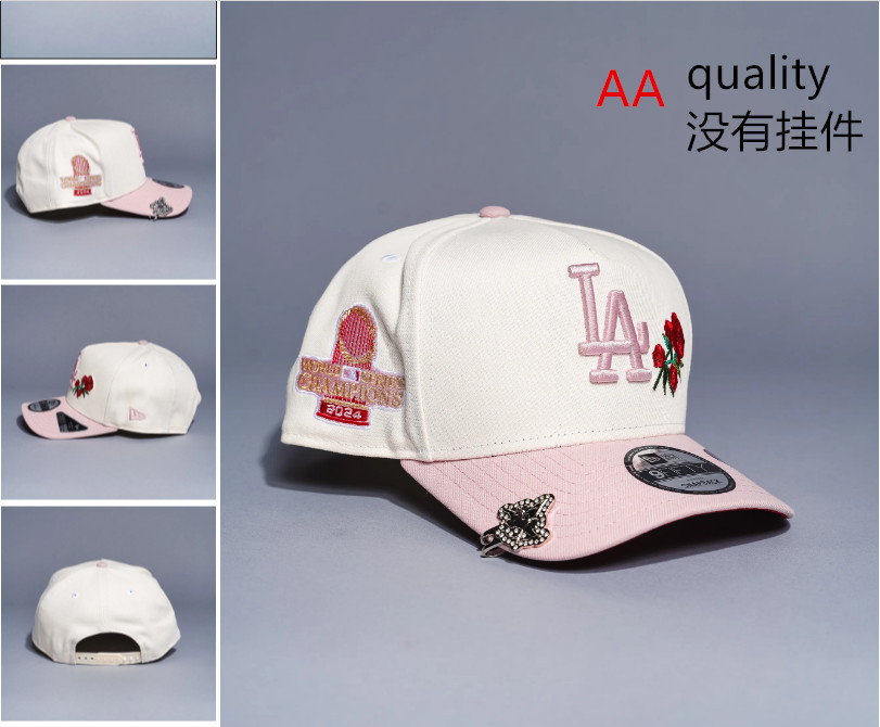 Comercio exterior transfronterizo al por mayor 2026 AA gorra de boca de pato bordado tridimensional ajustable gorra de hip-hop Yankees Dodgers