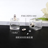 Transparent glossy crystal, pendant, bottle, wholesale, cinnabar