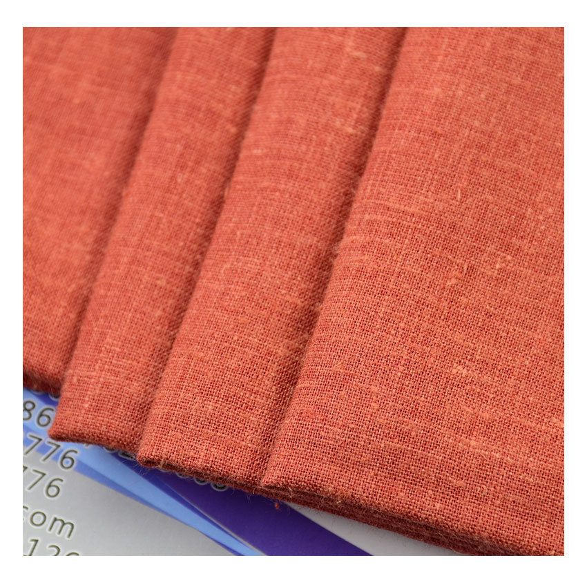 大麻平纹面料 天然环保吸湿透气 春夏 T 恤衬衫面料 支持拿样