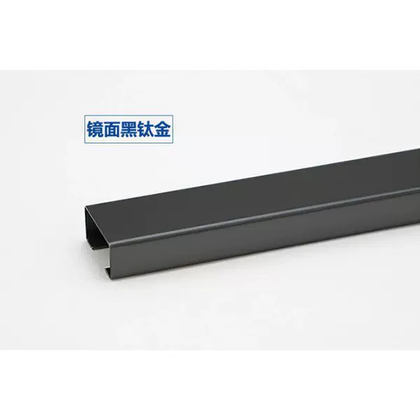 Mirror black titanium gold