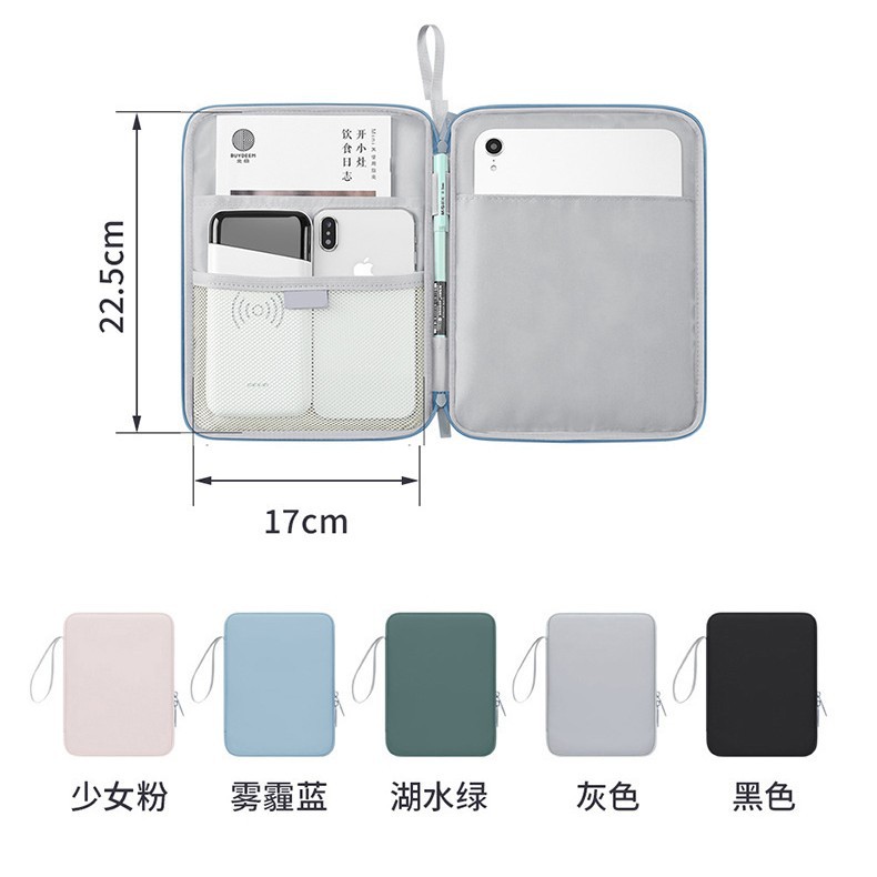 Tablet bag 10.9 inches 12.9inch 13.3inch Portable waterproof and dustproof iPad bag suitable for laptops