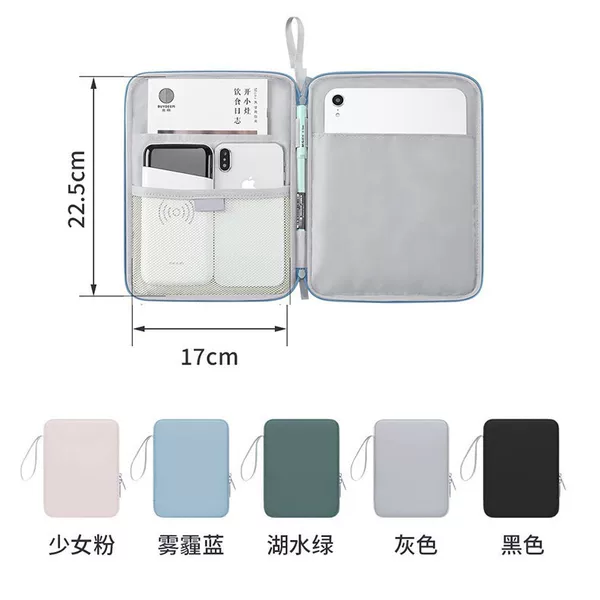 Tablet bag 10.9 inches 12.9inch 13.3inch Portable waterproof and dustproof iPad bag suitable for laptops