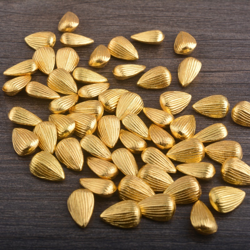 实心沙合金元宝仿金元宝合金瓜子聚宝盆填充物店铺客厅装饰品批发