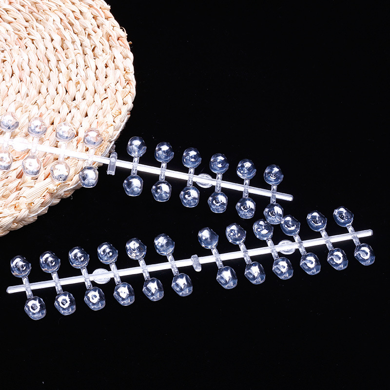 Tarjeta de color ondulada de manicura japonesa de alta permeabilidad al agua, tarjeta de color irregular cuadrada y redonda, cuentas de frijoles rectangulares