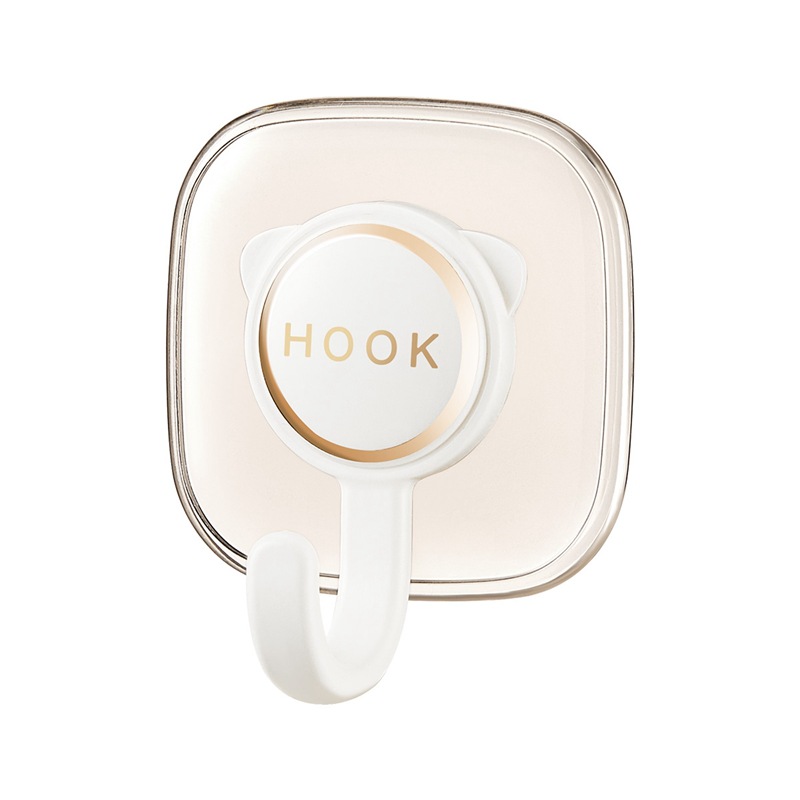 Gancho sin perforar adhesivo fuerte puerta de carga trasera gancho pegajoso cocina baño pared inconsútil mochila estante colgante