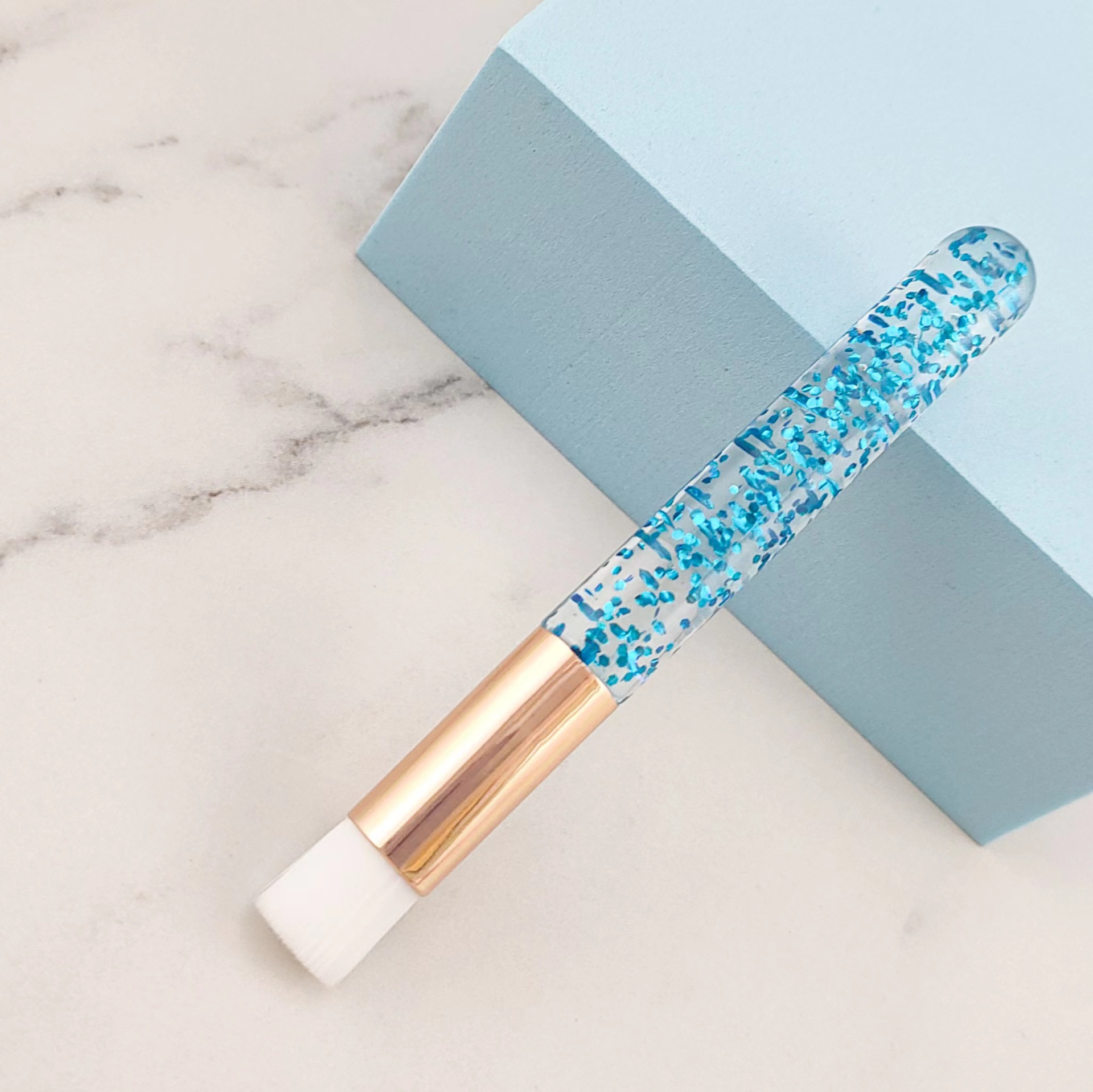 Nuevo injerto mousse de pestañas cepillo de limpieza de nariz plana herramienta de limpieza lateral blackhead eliminación nariz portátil cepillo de lavado