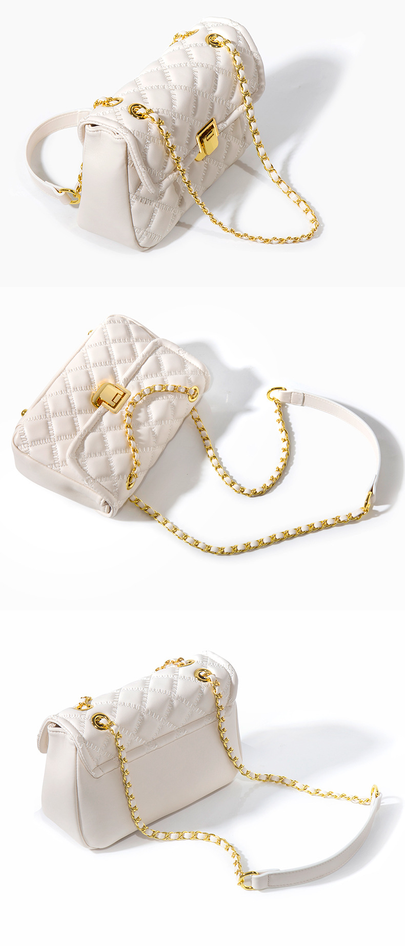 Send girlfriend mobile phone Lingge Qixi gift women's bag 2024 new handbag daily commuting_voghion.com