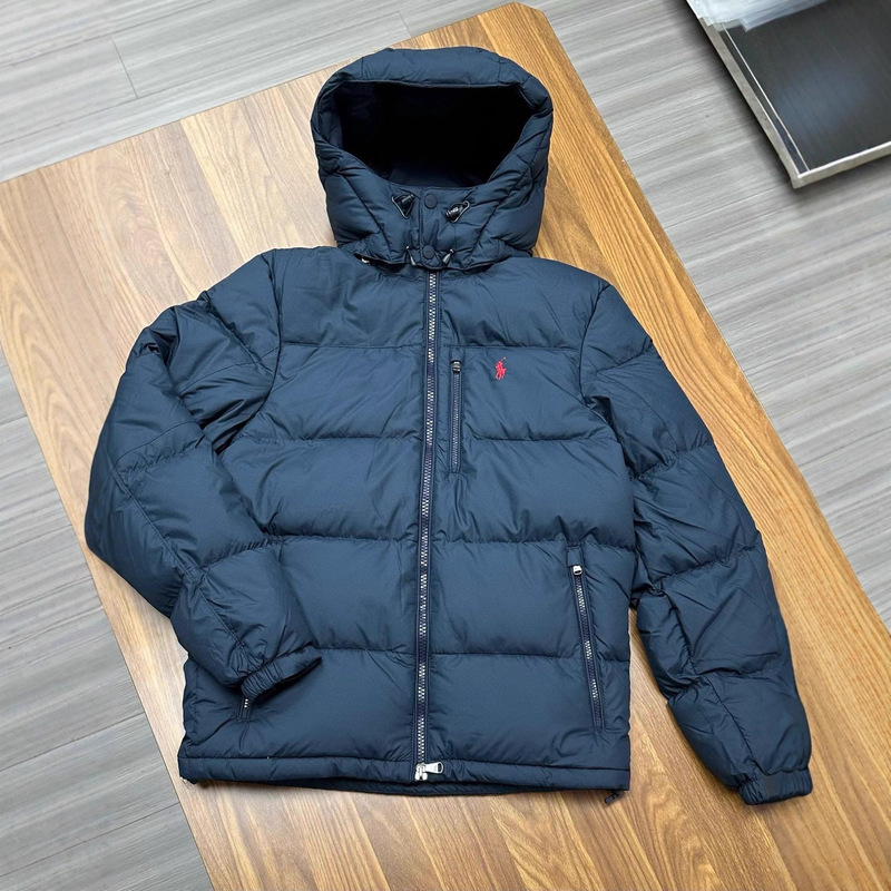 Made in Vietnam, Ralph Lauren Men's down Jacket, Navy Blue Performance Series