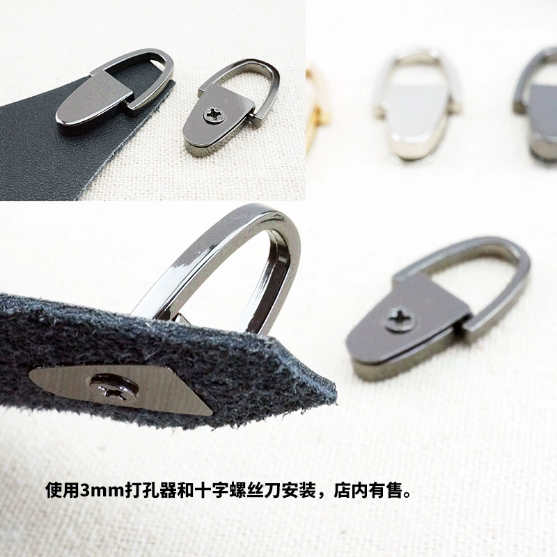 Earrings, golden bag accessory