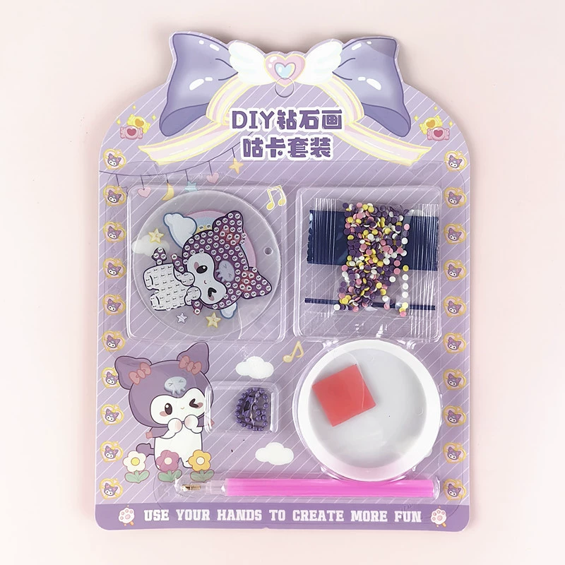 Собрание игрушек своими руками Sanrio, детская бриллиантовая игрушка, набор для детского сада, DIY, подарок на день рождения