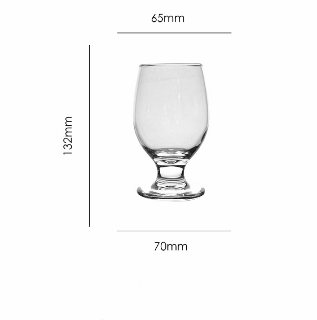 Tazas de vino creativas, tazas de vino de pies bajos, tazas de jugo, tazas de bebida multifuncionales, tazas de vidrio, logotipo al por mayor