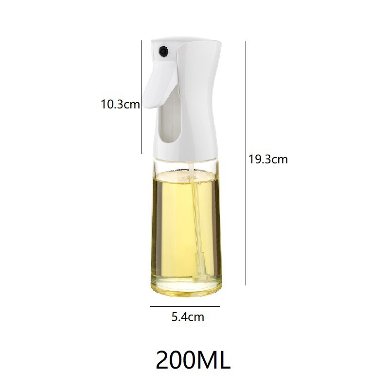 Explosiones transfronterizas de tipo de presión pulverizador de aceite de cocina de aire doméstico botella de pulverización de aceite comestible pulverizador de aceite