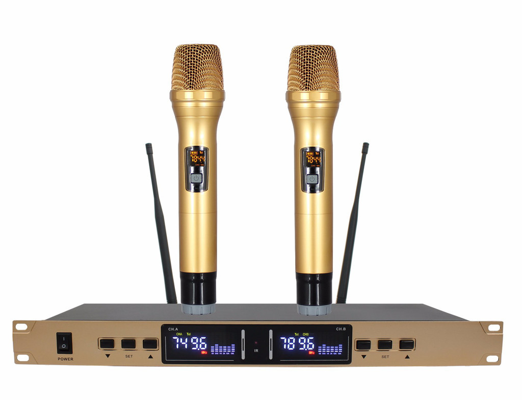 GOLDmicphone金麦风品牌GM185 专业KTV无线话筒娱乐麦克风