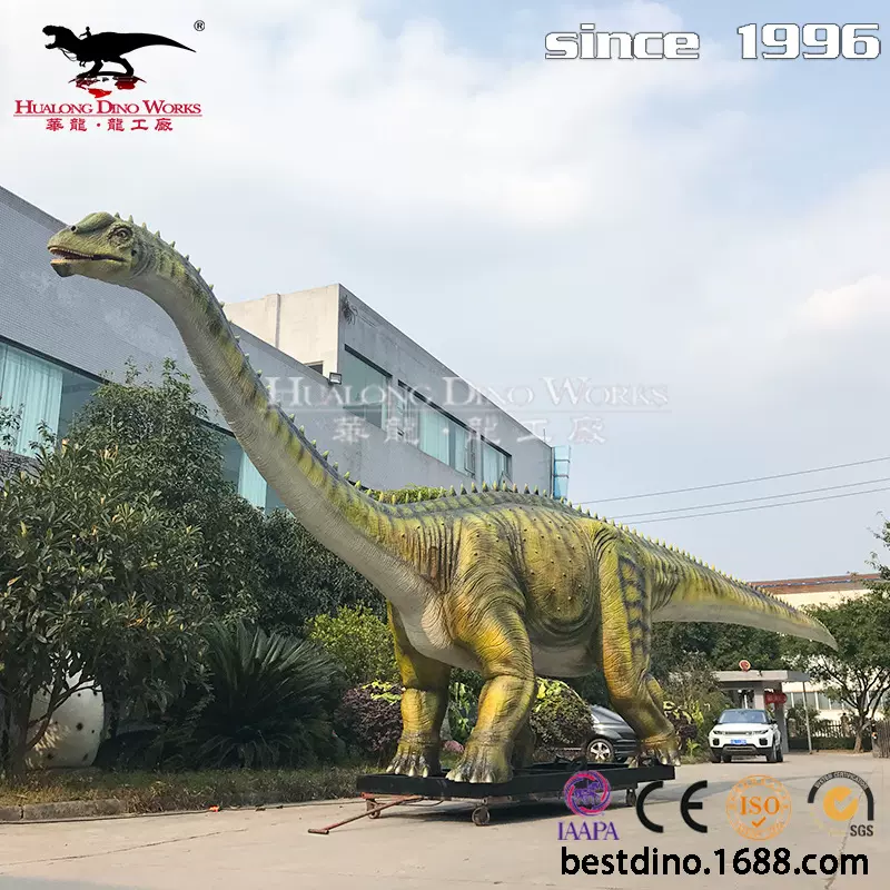 恐龙公园仿真梁龙模型 会动会发声 仿真模型玩具制作厂家