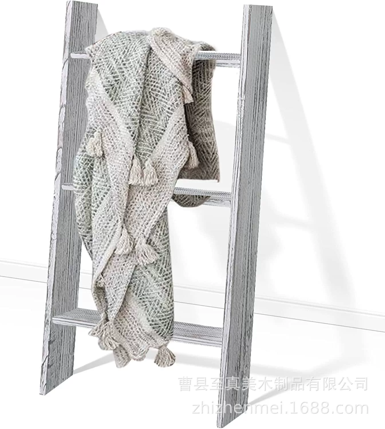 Деревянная стойка для одеял декоративная лестница для одеял фермерский дом стеллаж для одеял для гостиной настенное одеяло лестница деревянная стойка для хранения