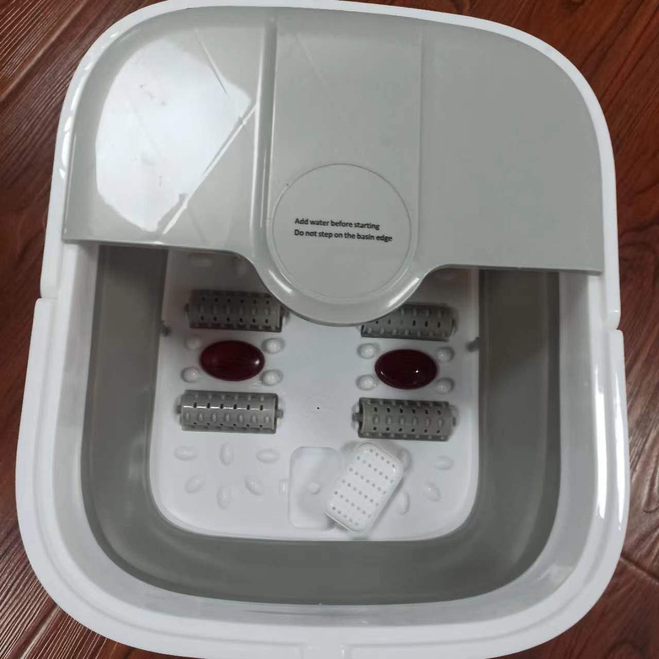 Baño de pies de masaje eléctrico de cubo de remojo plegable transfronterizo calentamiento automático automático baño de pies termostático portátil