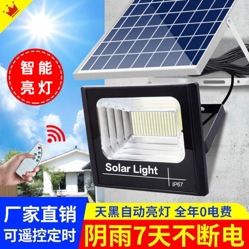 Lámpara solar de usuario de lámpara de patio exterior nueva lámpara de iluminación a prueba de agua super brillante rural suministro directo