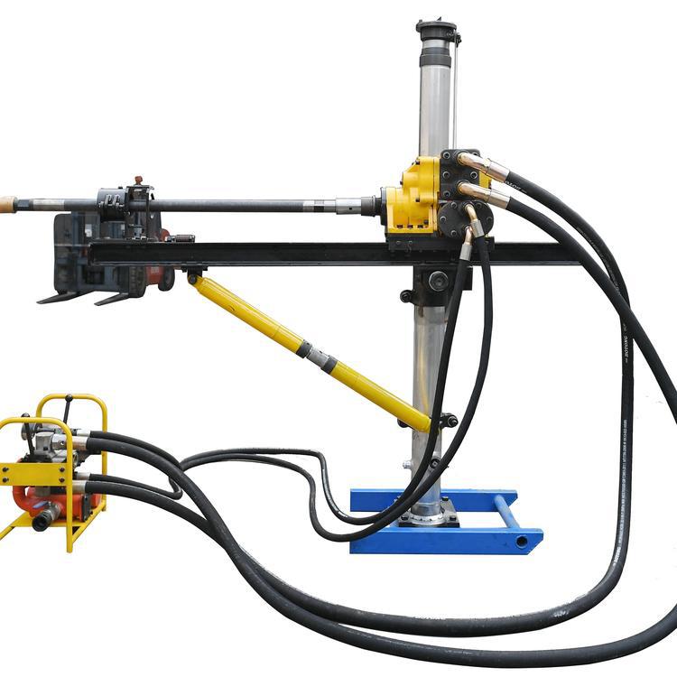 大功率ZQJC气动架柱式钻机 打岩石用架柱式气动探水钻机