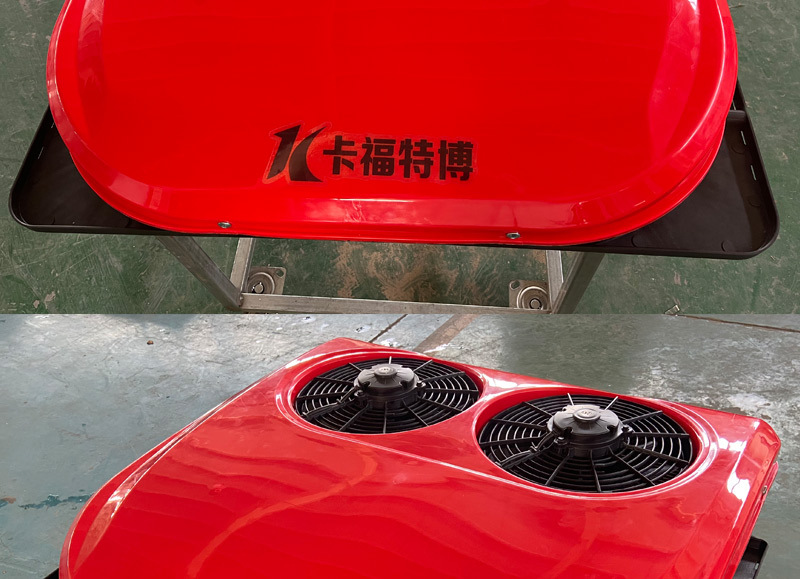 12V24V Parking Air Conditioner, Vehicle-Mounted Inverter Cooling and Heating Air Conditioner, Truck and Construction Vehicle Heating and Cooling Vehicle Air Conditioner
