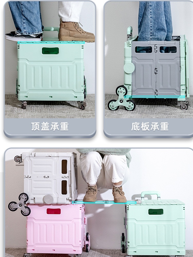 買菜車摺疊購物車爬樓梯便攜式大號取快遞手拉逛超市戶外收納家用