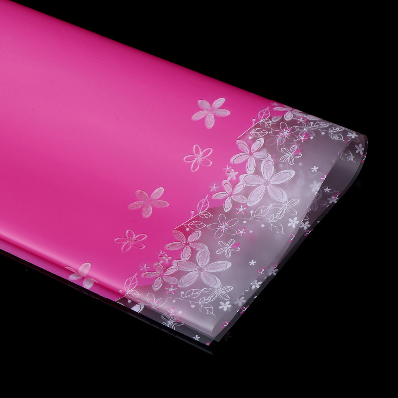 Papel de embalaje a prueba de agua de flores de mariposa Lizhi Ran Papel Hansu Papel de niebla Papel de embalaje de ramo de flores de color mariposa