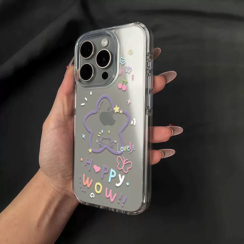 Apple, iPhone14, совместимый чехол с мультфильмом с бантом, защита от падения, 16promax