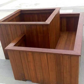 竹地板;户外花架;收纳盒