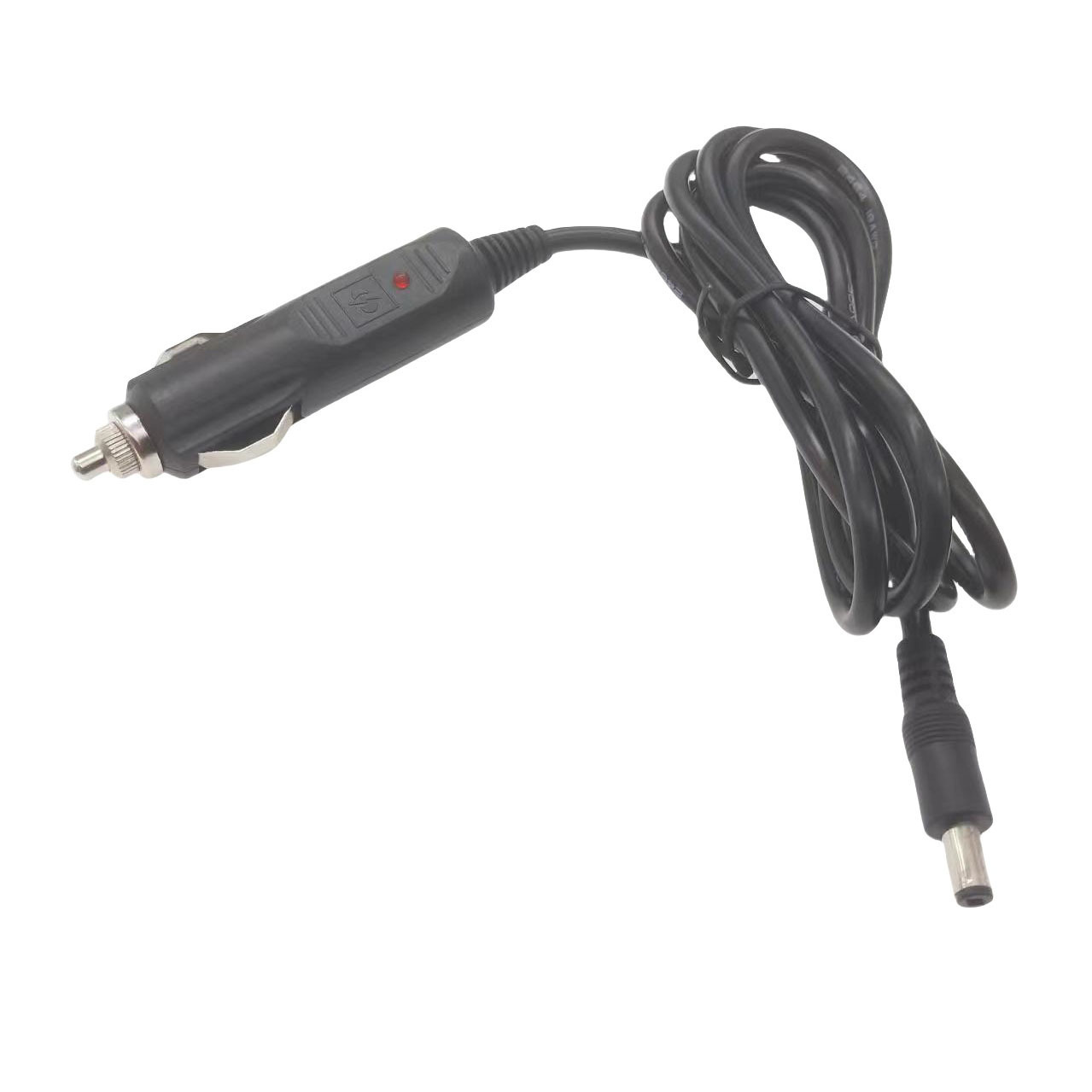 12V10A Car Cigarette Lighter Car Charger to Dc5.5*2.1Mm2.1 Socket Speaker Refrigerator Thickened Power Supply Cable