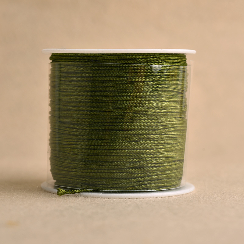 71 / 73 / 72 No. 0.4 / 0.8mm hilo de jade hilo de cuentas diy hilo tejido a mano línea de unión colgante alambre de nudo chino image 26