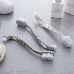 Double-Headed Long-Handled Cleaning Shoe Brush, Shoe Brush, Special Brush for Washing Shoes, Soft-Bristled Brush, Cleaning Brush