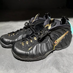 纯原Foamposite Pro喷泡实战篮球鞋男耐磨运动鞋水鬼黑金泡奶白喷