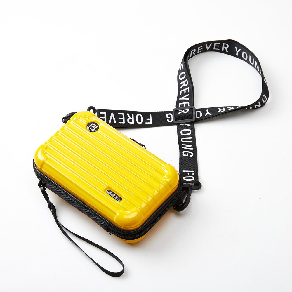 PC duro Shell bolsa de cosméticos fijo LOGO hombro mensajero bolsa de viaje conveniente bolsa de lavado bolsa de almacenamiento de equipaje