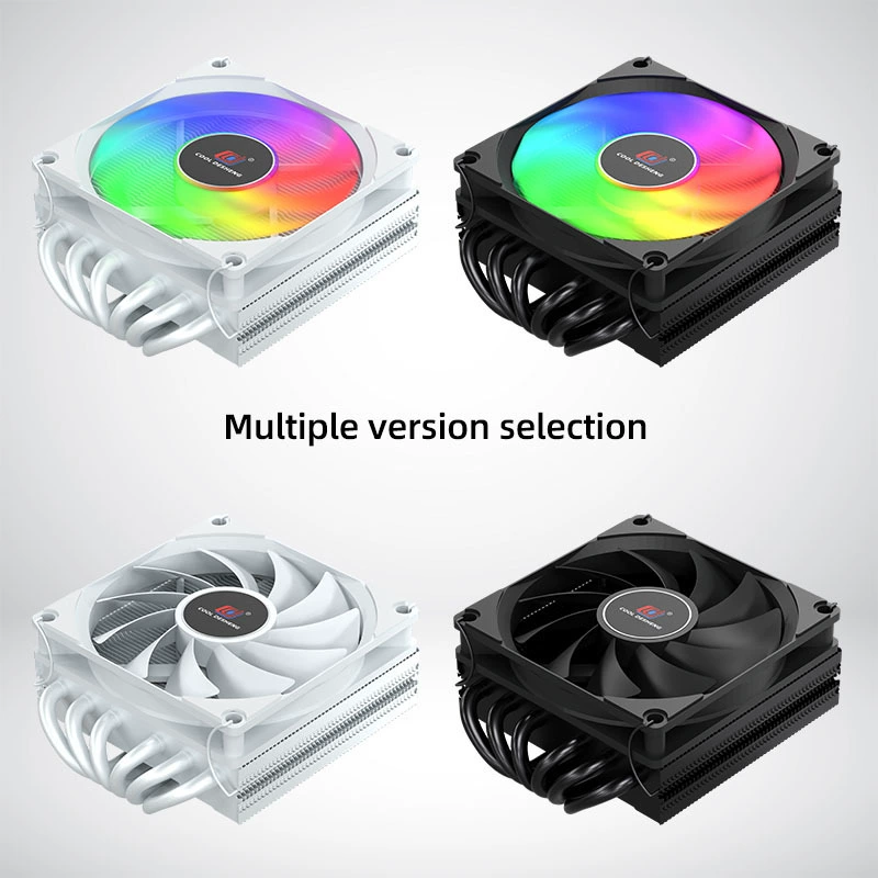 HP450V6 низкопрофильный воздушный охладитель с 6 тепловыми трубками для ITX корпуса, эффективное охлаждение 150W