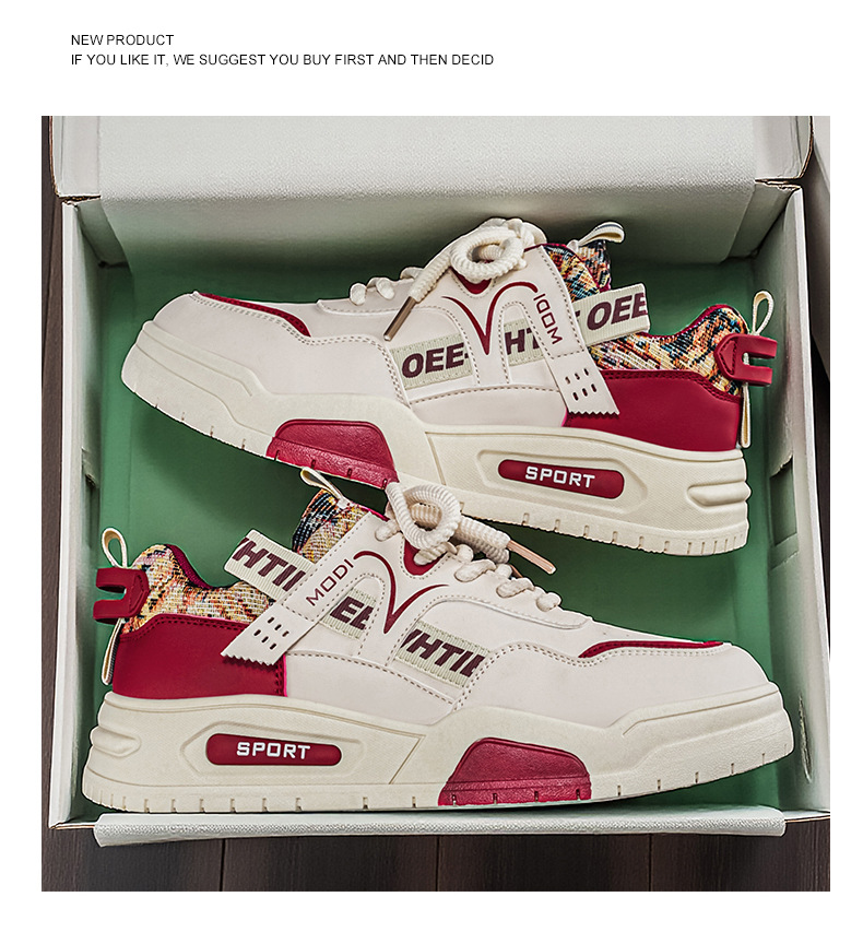 Men's Shoes 2026 New Spring Internet Celebrity Explosion Versatile Leather Casual Board Shoes Student Height Sports Trendy Shoes Men_vogvips.com