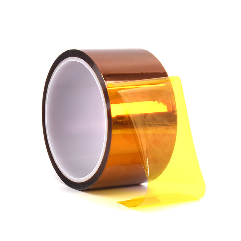 Venta directa de fábrica de cinta de dedo dorado marrón, protección de circuito de batería de litio, aislamiento, cinta resistente a altas temperaturas