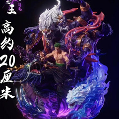 海賊王1x索隆手は地獄の王閻魔羅羅諾亜の模型の彫像の置物の卸売りをします。