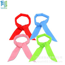 降温消暑冰围巾消暑冰巾涤棉冷感冰巾冰带户外宠物冰巾宠物口水巾