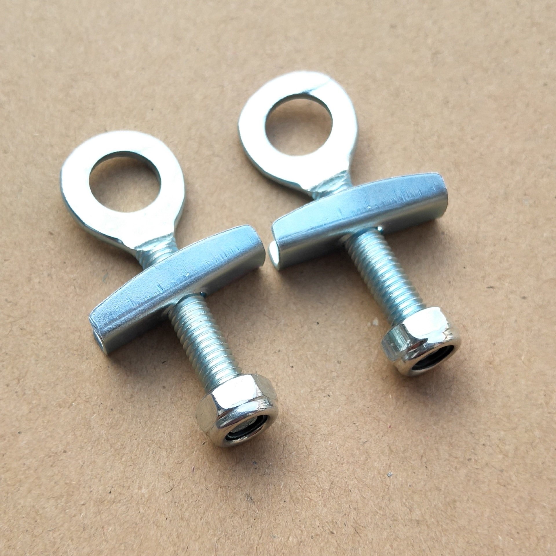 批发供应调链拉丝调链螺丝调节螺丝M6X1 圆孔方扣自行车螺丝