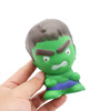 Squish, polyurethane toy, Captain America, Hulk, Spiderman, Iron Man, anti-stress, Marvel