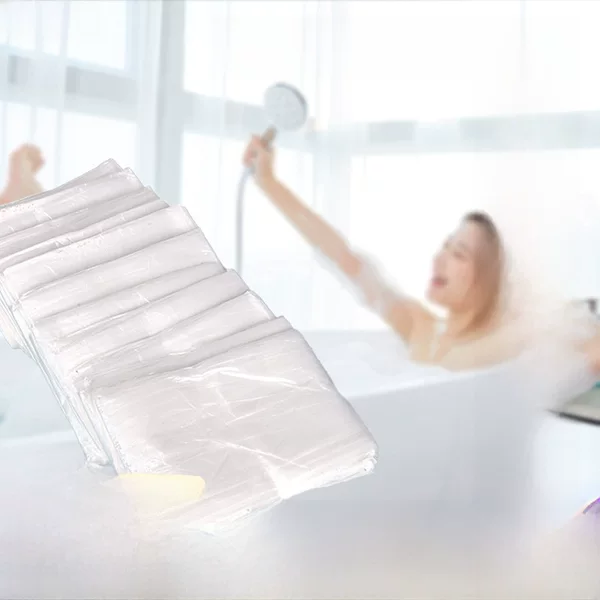 Disposable Bath Bag Thickeneded Double Bathtub Cover Bath Barrel Film Beauty Salon Bath Barrel Plastic Bag Bath Film