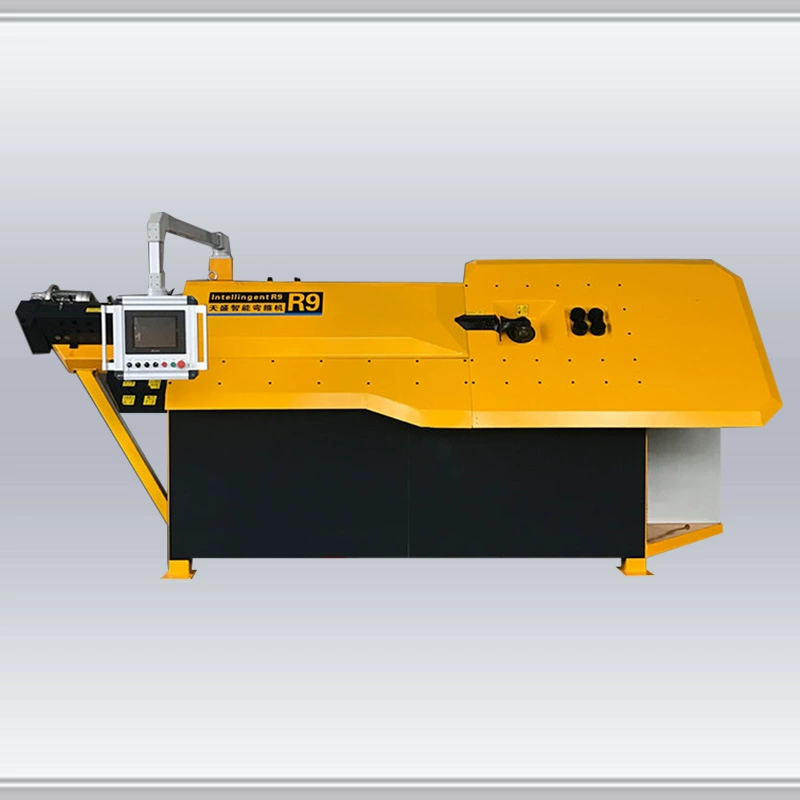 Tiansheng R9 тип стальной стержень с ЧПУ, гибочный станок, машина для выпрямления и резки строительной площадки, полностью автоматический интеллектуальный гибочный станок