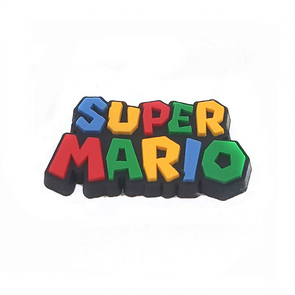 Супер Мэри Марио, обувь MARIO Shoes Flower Cave Shoes Block Decoration CROC Decoration