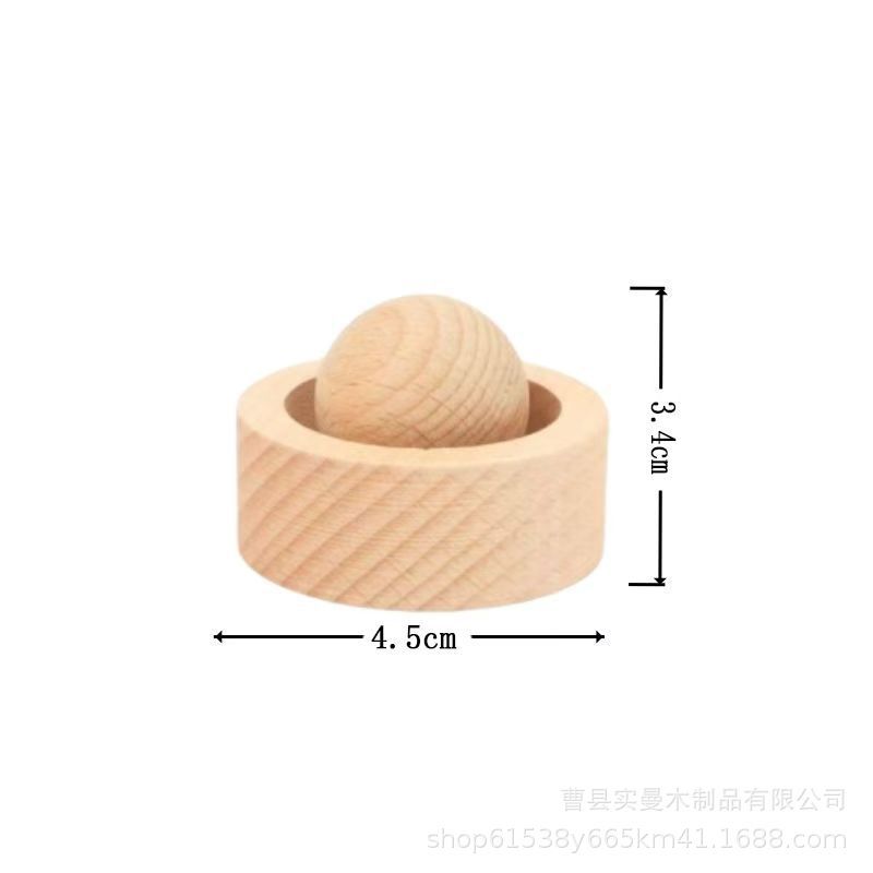 無垢材ボールエッセンシャルオイルディフューザー木製ホームベッドルームアロマセラピーカー装飾品長期的な香りベッドサイドフレグランスディフューザー|undefined