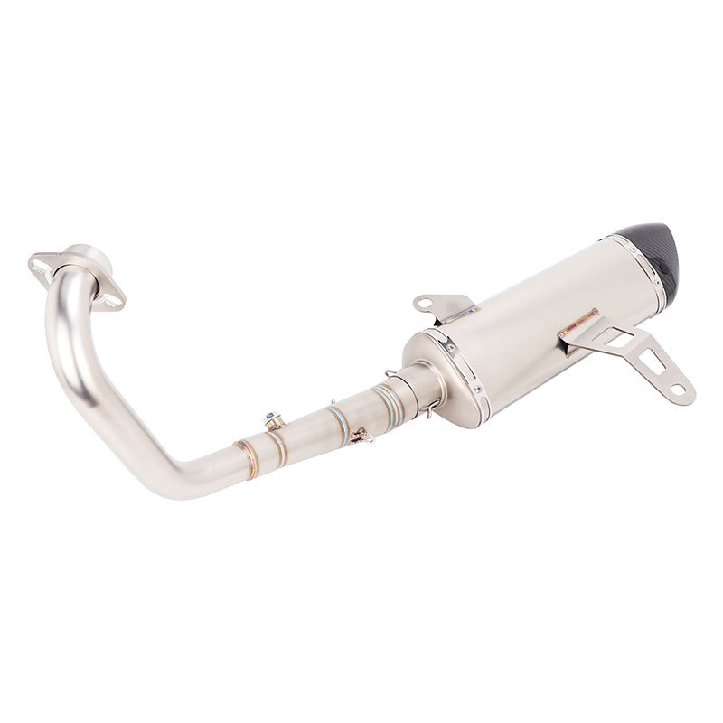 Suitable for motorcycle ZOTES 368 exhaust pipe modification, ZOTES 368 front section, tail section, and full section exhaust pipe