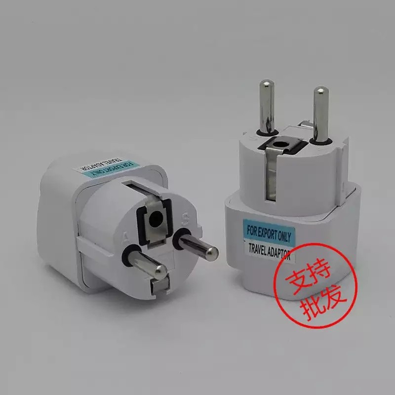 Enchufe de conversión americano estándar británico Estándar europeo Estándar americano a cabezal de conversión estándar australiano Enchufe estándar alemán Convertidor adaptador estándar británico