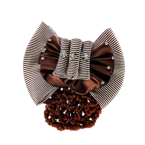 Hospital nurse hotel professional net flower hair clip three-petal net flower hotel, guest house and other special headwear hair net