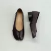 Burgundy (heel height 4CM)